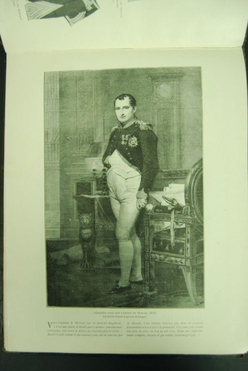 Siglo XIX/ Libro Dedicado Sobre la Vida de Napoleón Bonaparte